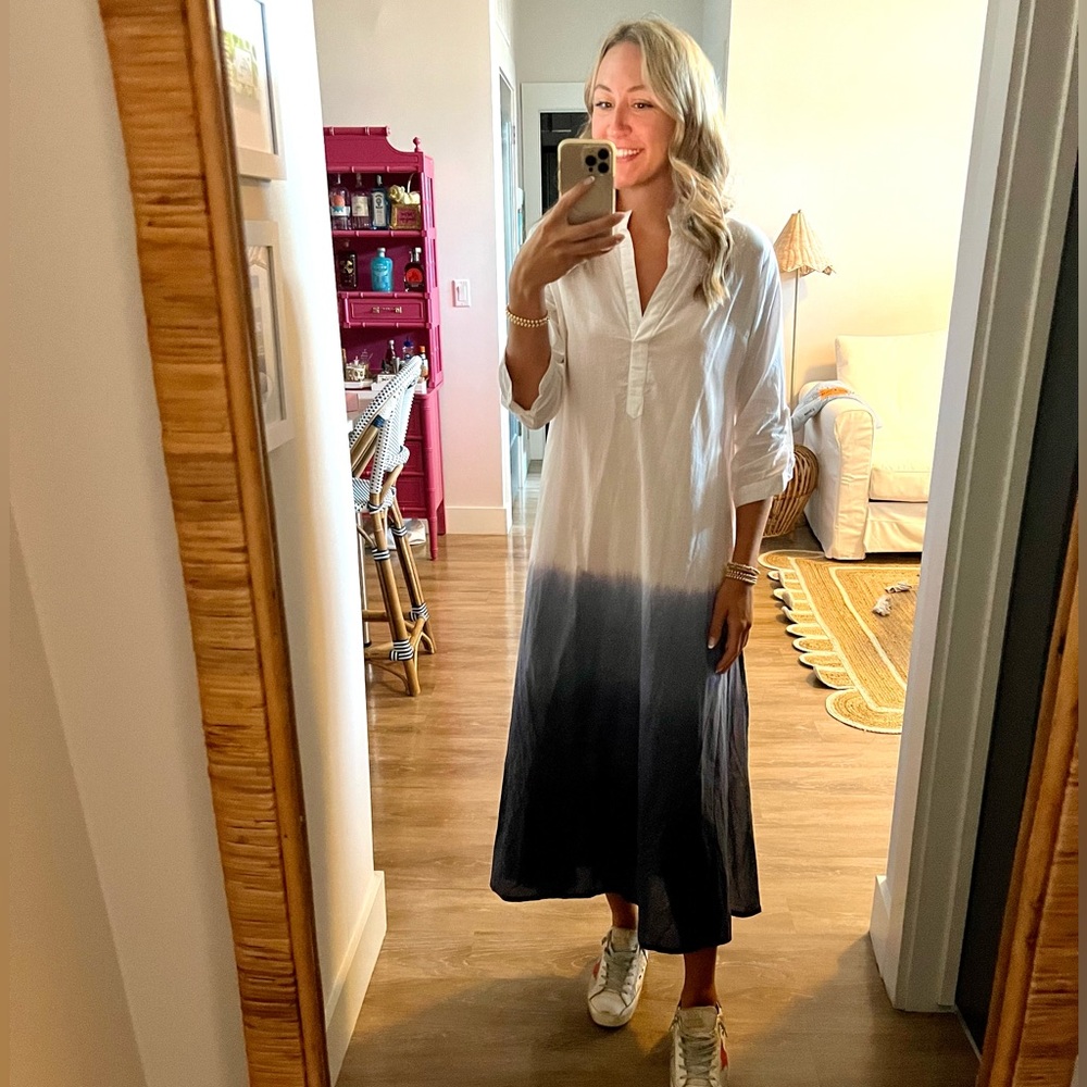 Elegant Ombre Maxi Dress